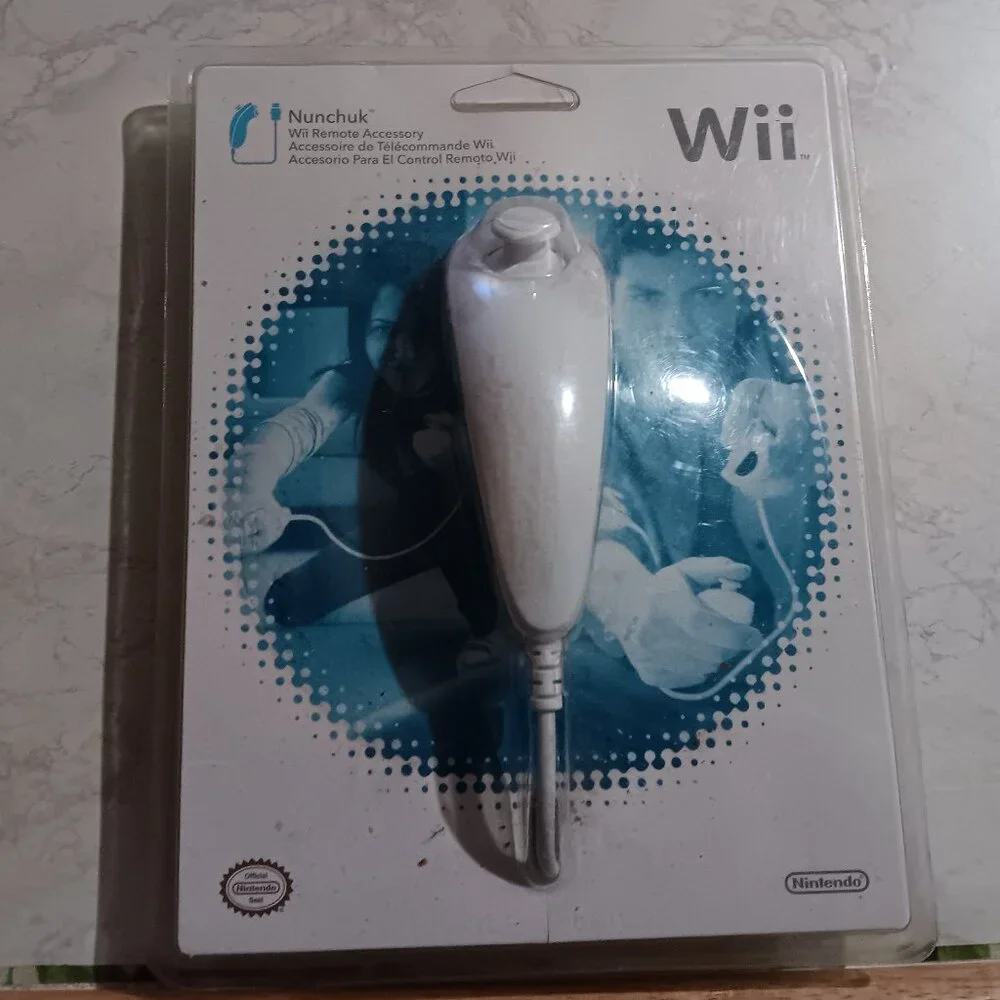 Wii Nunchuck OEM Nintendo Brand Controller NEW
